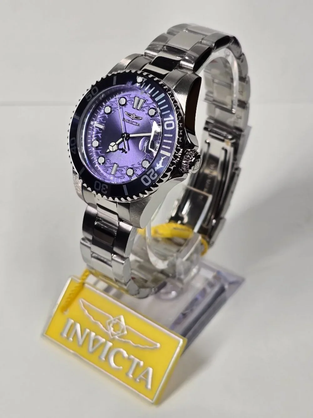 Invicta Pro Diver Women's Watch - 34mm, Steel, Purple (50917)